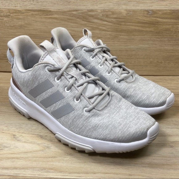 grey adidas cloudfoam women's